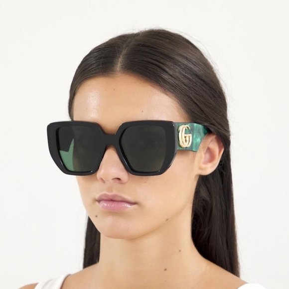 NEW GUCCI GG0956S 001 GUCCI WOMEN'S SUNGLASSES - Picture 1 of 8